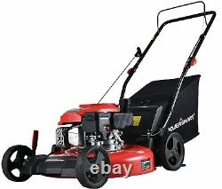 Gas Push Lawn Mower Gas Powered Push Lawn Mower Cutting Machine Yard Garden Gras