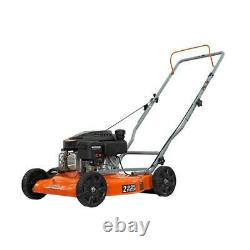 Gas Push Lawn Mower Self Propelled Adjustable Handle Height Single Lever Deck