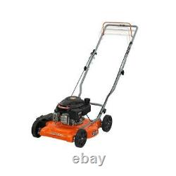 Gas Push Lawn Mower Self Propelled Adjustable Handle Height Single Lever Deck