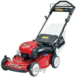 Gas Self Propelled Lawn Mower Recycler 22 Electric Start Outdoor Power Cutting