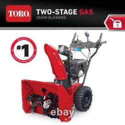 Gas Snow Blower Power Max 824 OE 24 in. 252cc Two-Stage Electric Start