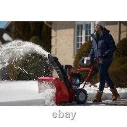 Gas Snow Blower Self Propelled 2 Stage Powered Troy Bilt Outdoor Tool Throw NEW