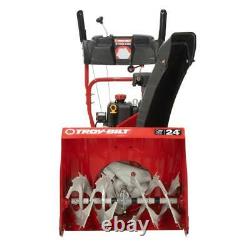 Gas Snow Blower Self Propelled 2 Stage Powered Troy Bilt Outdoor Tool Throw NEW