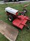 Gravely Walk Behind Lawn Mower Tractor Withdeck Blade & Velky Sulky Rider