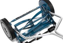 Great States 204-14 Hand Reel 14 Inch Push Lawn Mower 14-Inch, 4-Blade, Blue