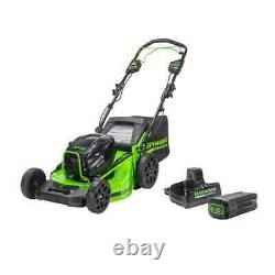 Greenworks CL 82V 21 SP Mower with (1) 8 Ah Battery, DP Charger 721-82LMS21-8DP