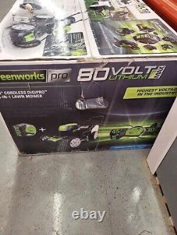 Greenworks Pro 80v Lawn Mower Self-Propelled 21 Gear Drive