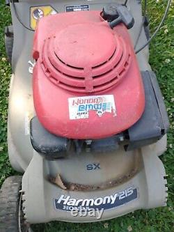 Honda 215 HRM215 GXV140 Lawn Mower Complete Handle, Controles, Cables, Springs