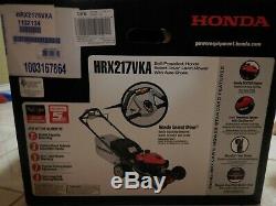 Honda 21 Self-propelled Gcv200 Engine Lawn Mower Hrx217vka $550