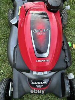 Honda 21 Variable Speed Gas Walk-Behind Self Propelled Lawn Mower Black