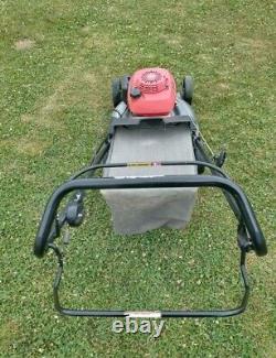 Honda Harmony 2 HRR216 Self-propelled Mower With Bagging and Mulching Plug Works