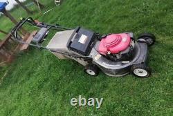 Honda Masters HR215 Commercial Grade Hydrostatic Self-propelled Mower With Bagger