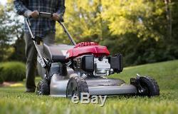 Honda Self Propelled Gas Lawn Mower Variable 3 In 1 Speed Commercial 21 In Power