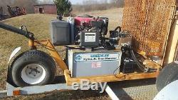 Hydraulic Drop Hammer Breaker Self Propelled Will Do 12 Of Concrete On Trailer