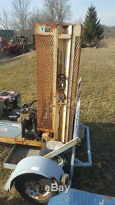 Hydraulic Drop Hammer Breaker Self Propelled Will Do 12 Of Concrete On Trailer