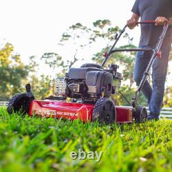 Hyper Tough 20-inch 125cc Gas Push Mower with Briggs & Stratton Engine