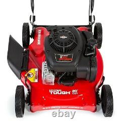 Hyper Tough 20-inch 125cc Gas Push Mower with Briggs & Stratton Engine