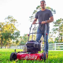 Hyper Tough 20-inch 125cc Gas Push Mower with Briggs & Stratton Engine