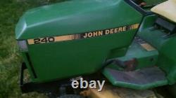 John Deere 240 48 Lawn Mower Tractor Kawasaki 13HP Serviced Nw Indiana