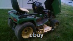 John Deere 240 48 Lawn Mower Tractor Kawasaki 13HP Serviced Nw Indiana