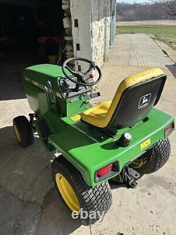 John Deere 322 Yanmar Gas Lawn Mower Tractor only 628 hours
