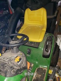 John Deere D140 Riding Lawn Mower 22HP used twice 48 in