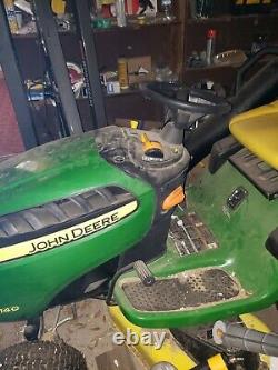 John Deere D140 Riding Lawn Mower 22HP used twice 48 in