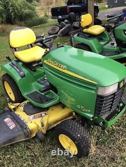 John Deere GT245 Lawn Mower Tractor 20HP Kawasaki Twin Engine 54 Deck