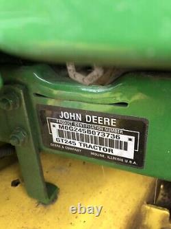 John Deere GT245 Lawn Mower Tractor 20HP Kawasaki Twin Engine 54 Deck