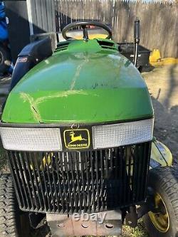 John Deere Lx176 Mower Tractor Hydro Static Combo Extras! Runs Mint! Look