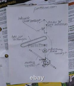 John Deere Walk-Behind Mower JS46 190CC 8.75 HP Self Propel Not Working