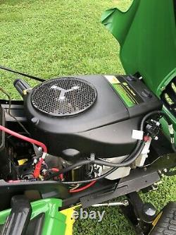 John Deere X320 Lawn Mower Tractor 22HP Kawasaki Engine 48 Deck & Bagger