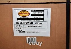 LOCAL PICKUP! NEW California Trimmer RL207H-GX120 20 Honda Power Reel Mower