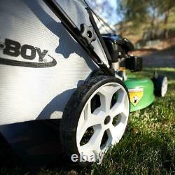 Lawn-Boy Walk Behind Push Mower High-Wheel Gas Kohler Engine Pull Cord Bag