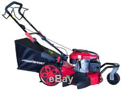 Lawn Mower 20 3- in-1 Gas Self Propelled Easy Pull Starting- Side Discharge