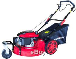 Lawn Mower 20 3- in-1 Gas Self Propelled Easy Pull Starting- Side Discharge