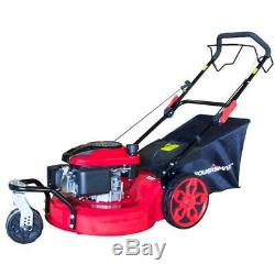 Lawn Mower 20 In 3 In 1 196cc Gas Self Propelled Walk Behind Easy Pull Starting