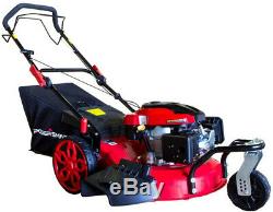 Lawn Mower 20 Inch 3-in-1 196cc Gas Self Propelled Walk Behind 16 Gauge Steel