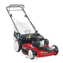 Lawn Mower Gas Self Propelled 22 Inches High Rear Wheel Variable Speed NEW