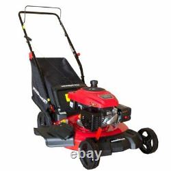 Lawn Mower Gas Weeds Eater Grass Trimmer Cutter Compact Push 21