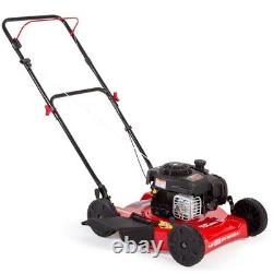 Lawn Mower Power Smart 20-inch 125cc Gas Push Mower Self Propelled Grass Cutter