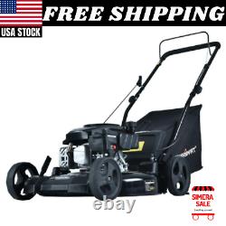 Lawn Mower Self Propelled Gas Walk Behind Push Mower 21 in. 170 cc 3-in-1 Garden