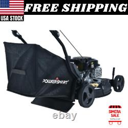 Lawn Mower Self Propelled Gas Walk Behind Push Mower 21 in. 170 cc 3-in-1 Garden