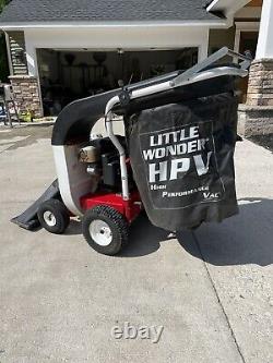 Little Wonder HPV High-Performance Self-Propelled Gas Lawn Vacuum