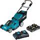 Makita Xml08pt1 18v X2 36 Lxt 21 Self Propelled Lawn Mower With 4 Batteries
