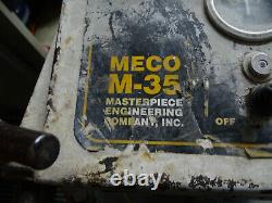 Meco M-35 Walk Behind Self Propelled Gas Concrete Cutting Saw NON-WORKING