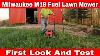 Milwaukee M18 Fuel Self Propelled Lawn Mower First Look And Test 234
