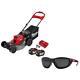 Milwaukee Rear-wheel Drive Self-propelled Mower 7-position With Battery+charger