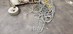 Motorized Commercial Walk Behind Paint Striper Parts Or Repair. Bent Axle