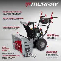 MurrayFlurry XL 24 in. 208 CC Self Propelled 2-Stage Gas Snow Blower